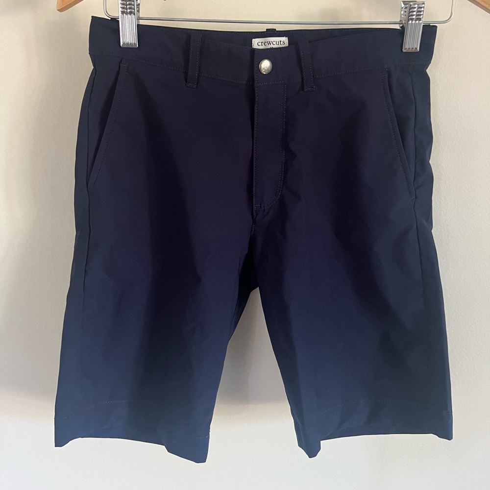 Boys Crewcut Navy Blue Shorts Size 12
